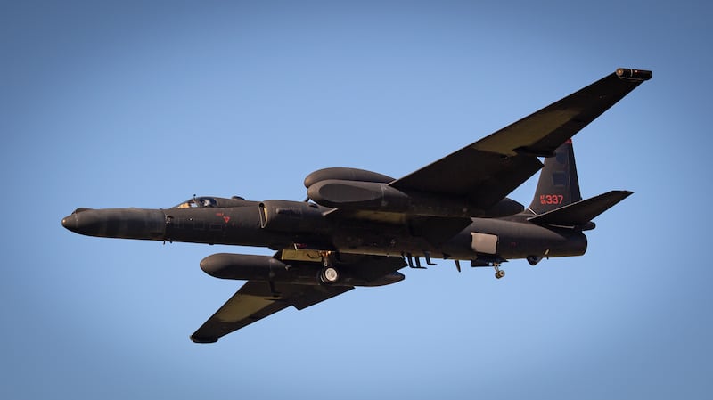 The U-2 plane is nicknamed Dragon Lady after a CIA reconnaissance programme of the same name. Reuters