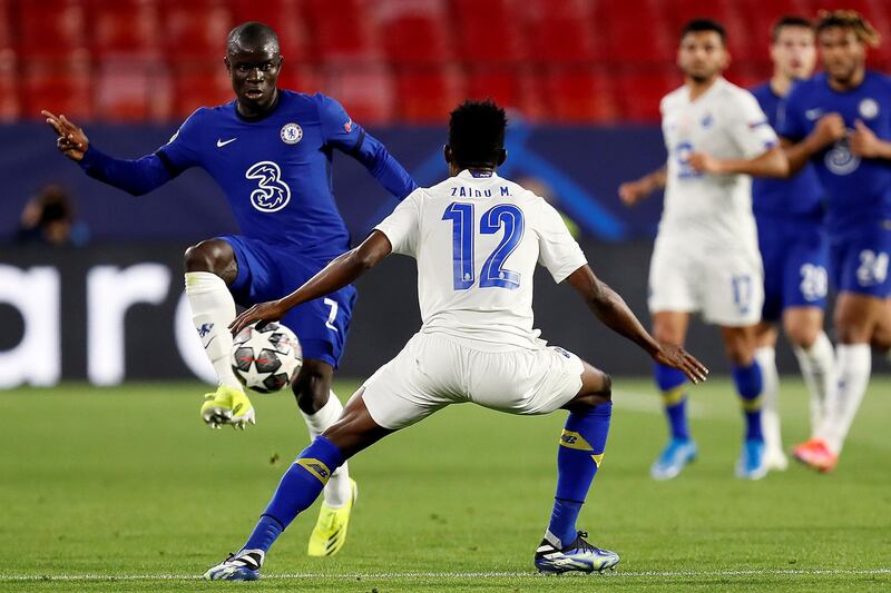 N’Golo Kante 6 – The Frenchman wasn’t expected to last the full 90 minutes but he not only played to the last whistle, he chased and harassed throughout. EPA