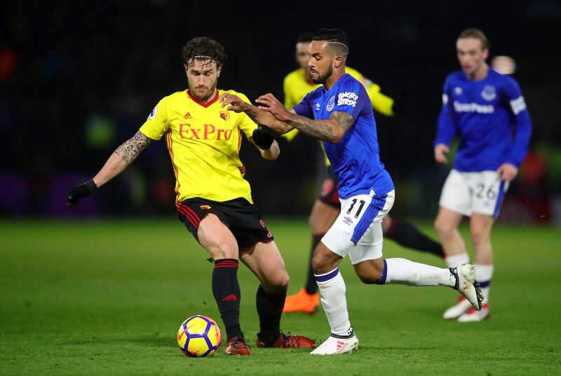 Right-back: Daryl Janmaat (Watford) – Helped keep a clean sheet against Everton before Troy Deeney’s late winner took Watford to the brink of safety. Chris Brunskill / Getty Images