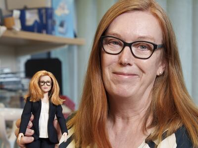 Professor Dame Sarah Gilbert says she hopes the doll will inspire more young girls to get into science. PA