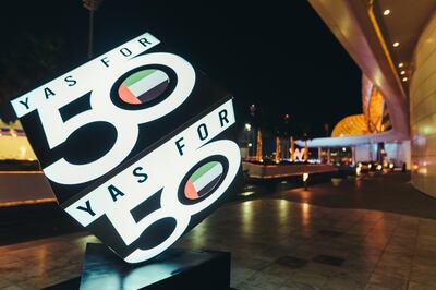 The Yas for 50 promotion runs from October 14 to December 2. Photo: Yas Island