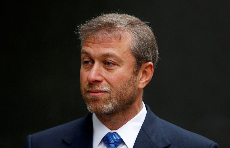 Russian billionaire and owner of Chelsea football club Roman Abramovich. Reuters