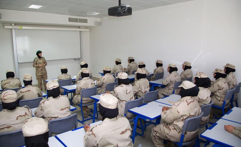 The Khawla Bint Al Azwar Military School confirms its readiness to receive and train Emirati girls seeking to perform national service. Wam