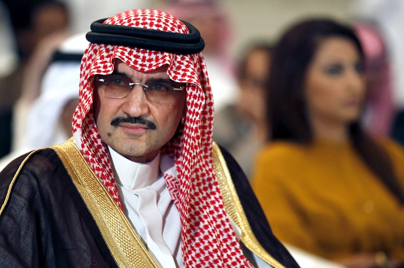 Saudi billionaire Prince Alwaleed bin Talal. Reuters