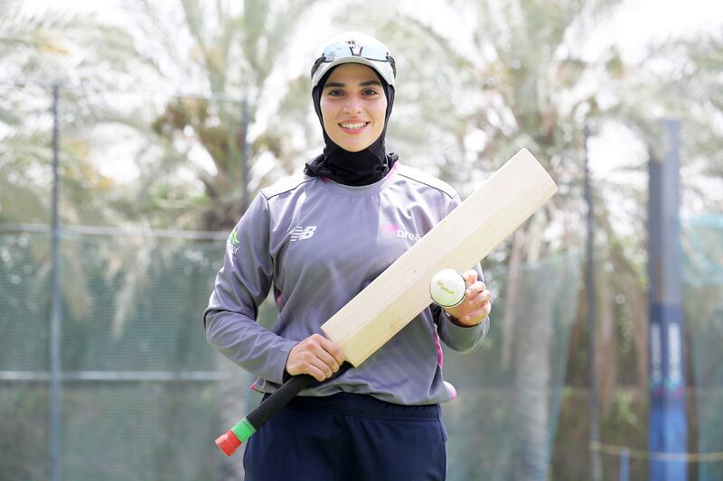 Palestinian Maryam Omar represents Kuwait at the international level. All images Pawan Singh / The National