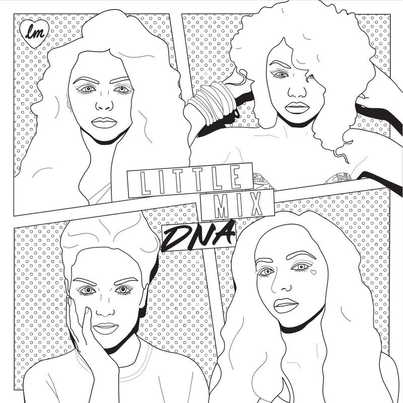'DNA' by Little Mix. Sony Music UK