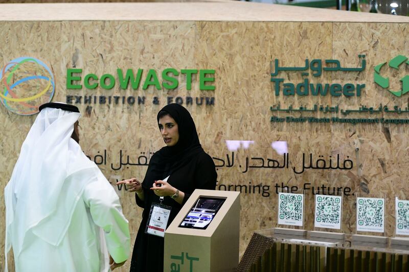 Tadweer is the sole company handling waste management in Abu Dhabi. Khushnum Bhandari / The National