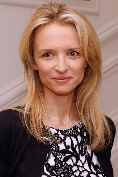 Delphine Arnault, daughter of Bernard Arnault, has been appointed chief executive of Christian Dior Couture. AFP