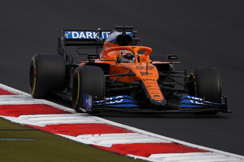 Spanish Formula One driver Carlos Sainz of McLaren in action. EPA