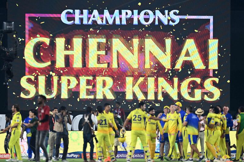 Chennai Super Kings help skipper MS Dhoni to victory in what might be his IPL swansong. AFP