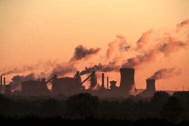 Britain is seeking ambitious climate plans ahead of November's Cop26 summit in Glasgow. AFP 