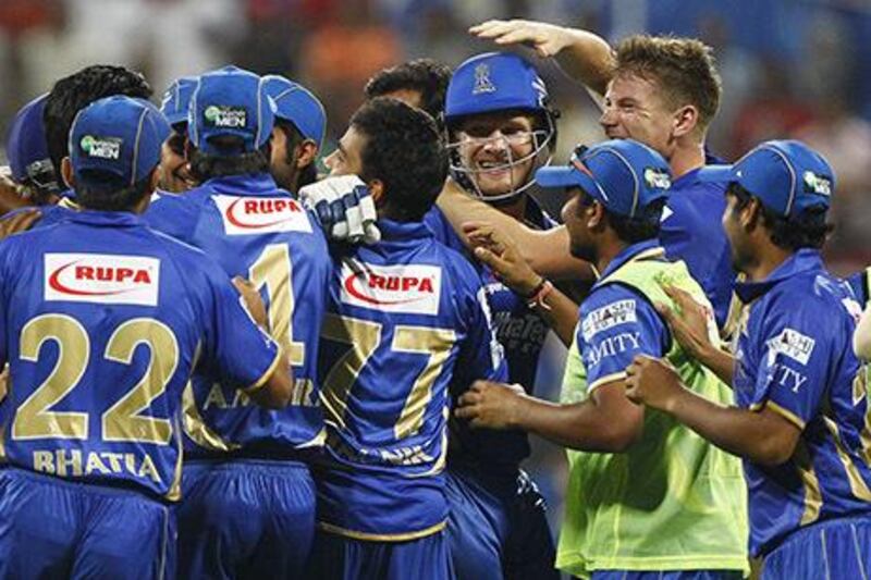 Rajasthan Royals may not have many huge stars, but they are a close-knit side. Jeffrey E Biteng / The National