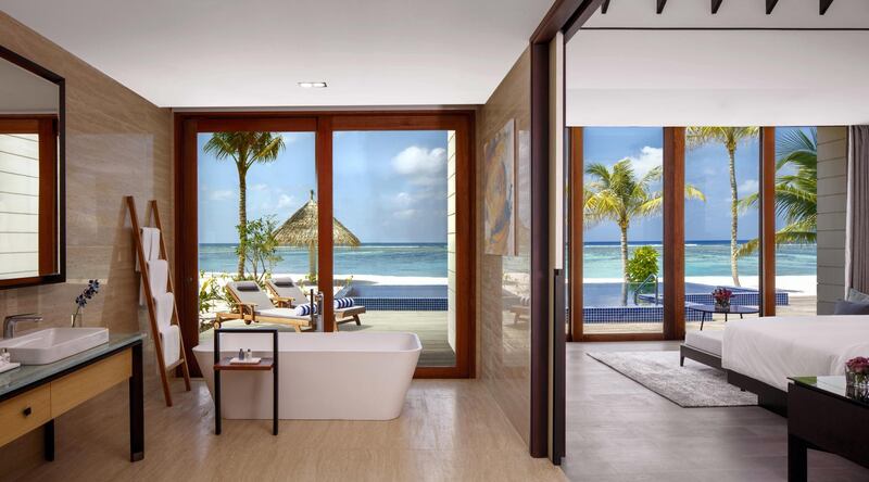 All villas offer sprawling ocean views. Radisson Blu
