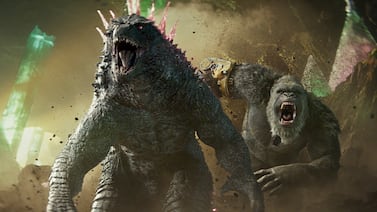 Godzilla and King Kong once again team up for an action adventure romp releasing during Eid Al Fitr 2024. AP