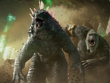 The mega-monsters return for the latest instalment of the heavyweight film franchise. AP