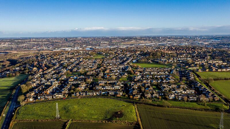 Commission The National 
Tuesday 12th January 2021
Picture Credit Charlotte Graham 

Picture Shows Aerial Images of the Village 

Images of Winlaton near Newcastle 