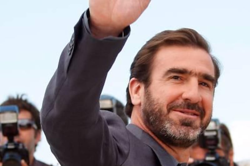 epa03055173 (FILE) A file picture dated 18 May 2009 shows former French soccer player Eric Cantona attending the photocall for the film 'Looking for Eric' running in competition during the 62nd edition of the Cannes film festival in Cannes, France. Former Manchester United forward Eric Cantona revealed plans to run for the French presidential elections and is trying to gather 500 signatures needed to do so, French media reports stated on 10 January 2012.  EPA/GUILLAUME HORCAJUELO *** Local Caption *** 00000402484268 03055173.jpg