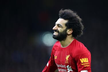 Liverpool striker Mohamed Salah. Getty