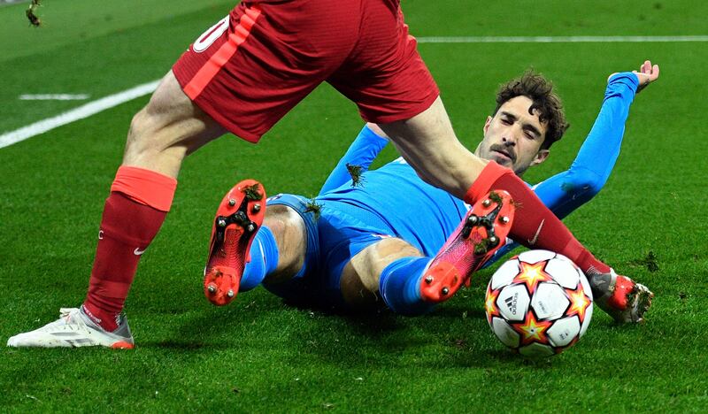 Sime Vrsaljko - 4: The Croat came on for Carrasco in the 69th minute and made little impression in his time on the pitch. AFP