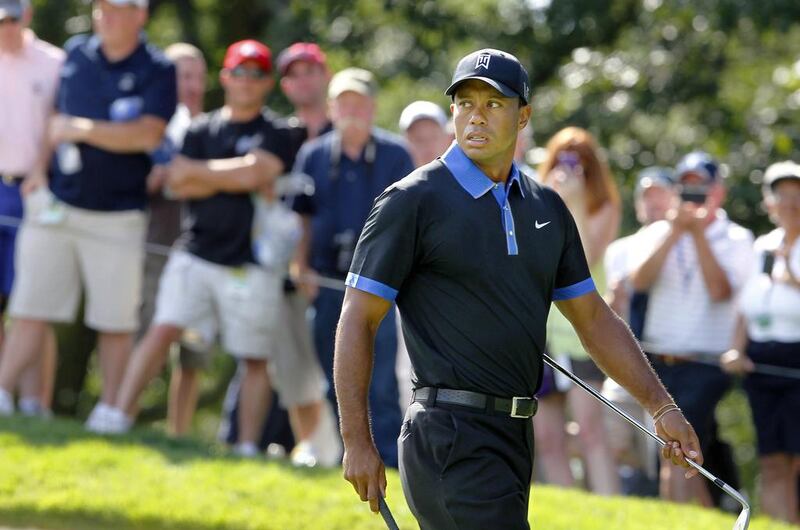 Tiger Woods has been penalised thrice this season.  Kris J Murante / AP Photo