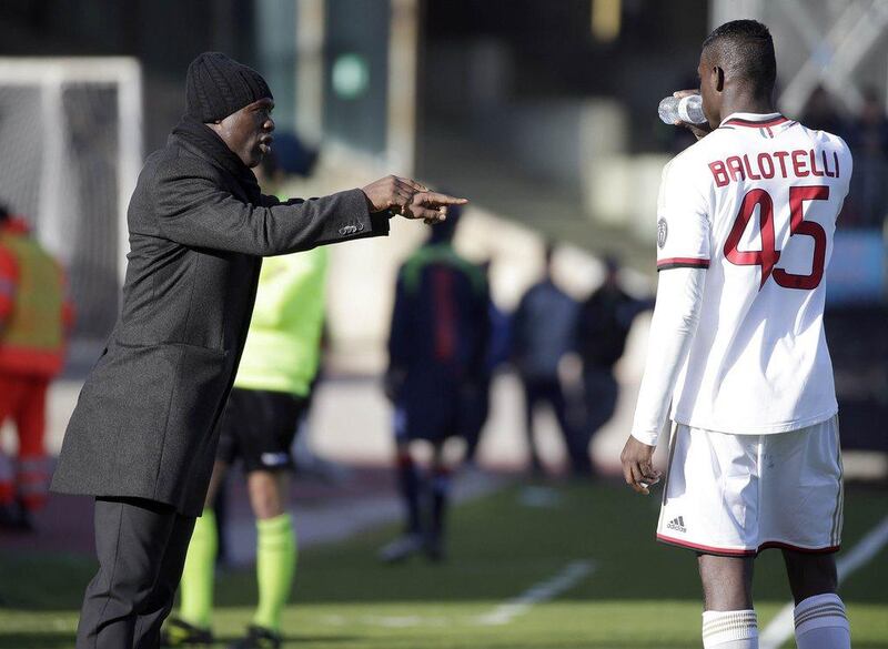 Clarence Seedorf and AC Milan are ninth in Serie A and could fall to 11th if Lazio and Genoa both win their next matches. Max Rossi / Reuters