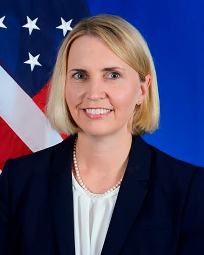 Bridget Brink has more than two decades of experience in the foreign service. AP