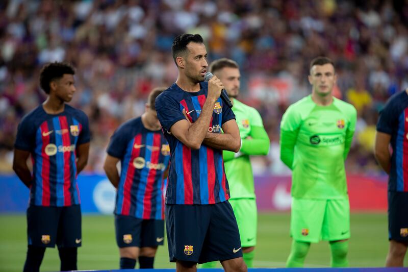Sergio Busquets 7 - The captain keeping Frenkie de Jong out of the side. Which is fine for now because he’s still excellent, but what about for the future? AP Photo
