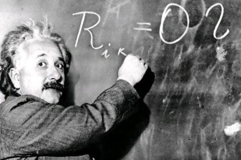 Albert Einstein is hailed as the greatest physicist of all time. AP