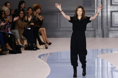 Clare Waight Keller was named British Designer of the Year - Womenswear at the Fashion Awards in 2018. AP Photo
