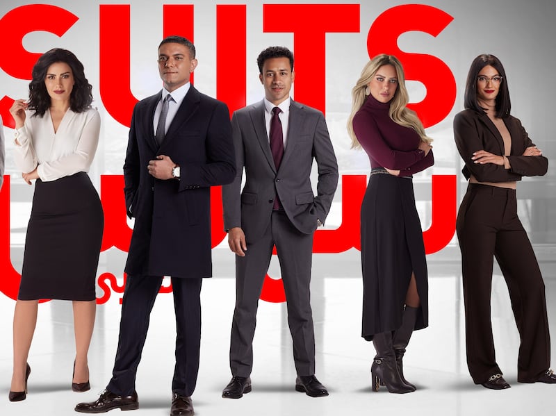 The Arabic version of 'Suits' began filming this January. Photo: OSN