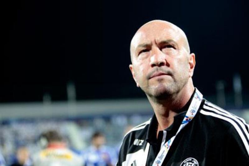 Walter Zenga was reportedly linked with a move back to Italy. Jeffrey E Biteng / The National