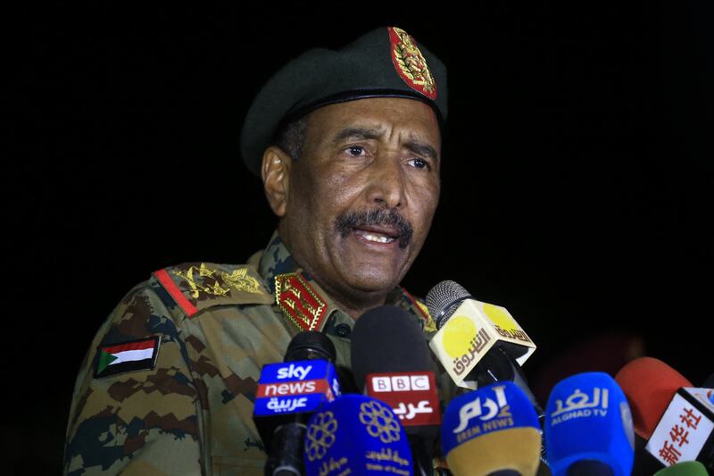 Supporters of Gen Abdel Fattah Al Burhan have gathered in Khartoum, increasing pressure on the civilian partners in Sudan's administration. AFP