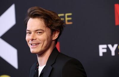 Charlie Heaton, 28, at a special event for 'Stranger Things' at Raleigh Studios Hollywood in Los Angeles, California, on May 27. Reuters
