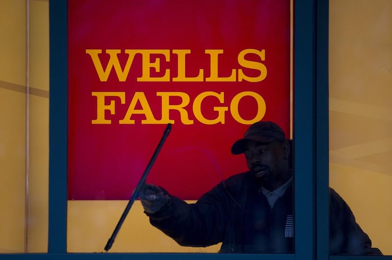 Wells Fargo is the world’s leading banking brand, with a valuation of $44.17bn, according to Brand Finance. Andrew Harrer / Bloomberg