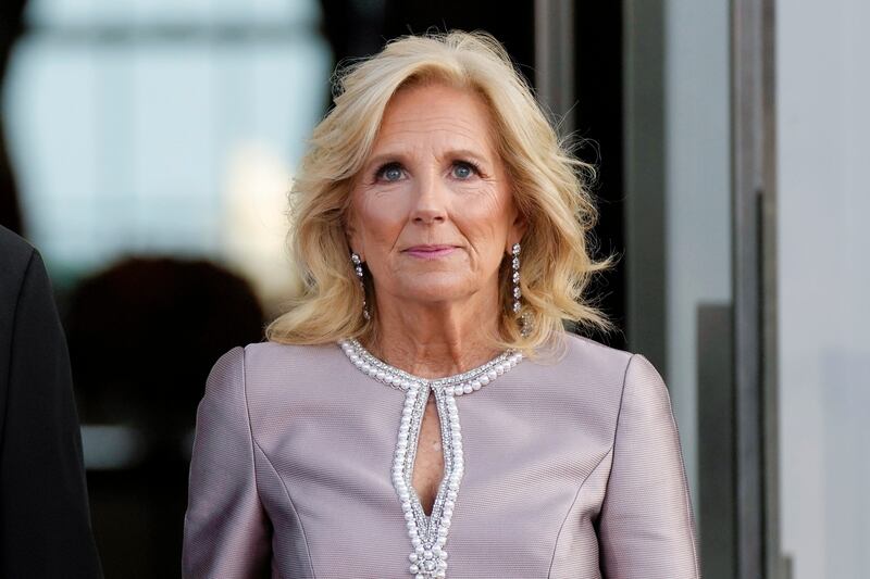 The coming trip to Jordan and other regional countries will be Jill Biden's first trip to the Middle East as first lady. AP
