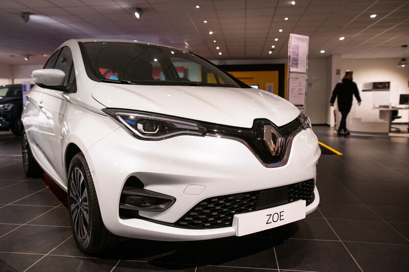 8. Renault Zoe – 5,778. Getty Images