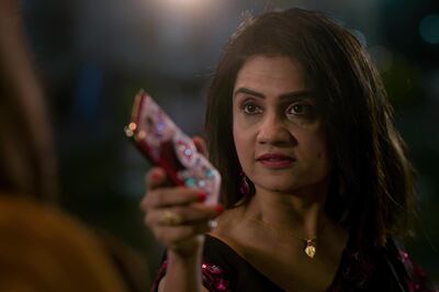 Acclaimed actress Amruta Subhash plays Lily, a dancer in a bar who yearns for respect. Courtesy Netflix