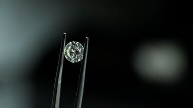 India produces more than three million lab-grown diamonds a year and accounts for 15 per cent of global production. AFP