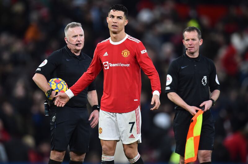 Cristiano Ronaldo - 6. Almost connected with a fine Fernandes ball on 20. Appeals for a 35th minute penalty were declined – which angered him. EPA
