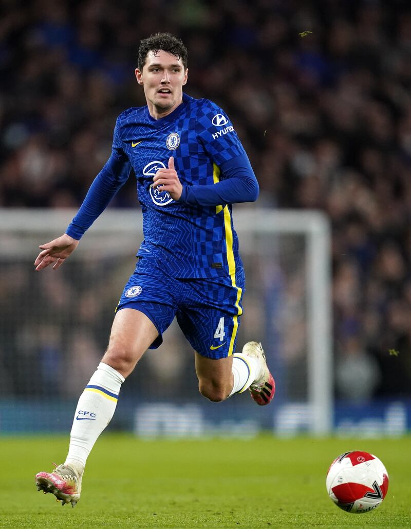 Chelsea's Andreas Christensen. PA