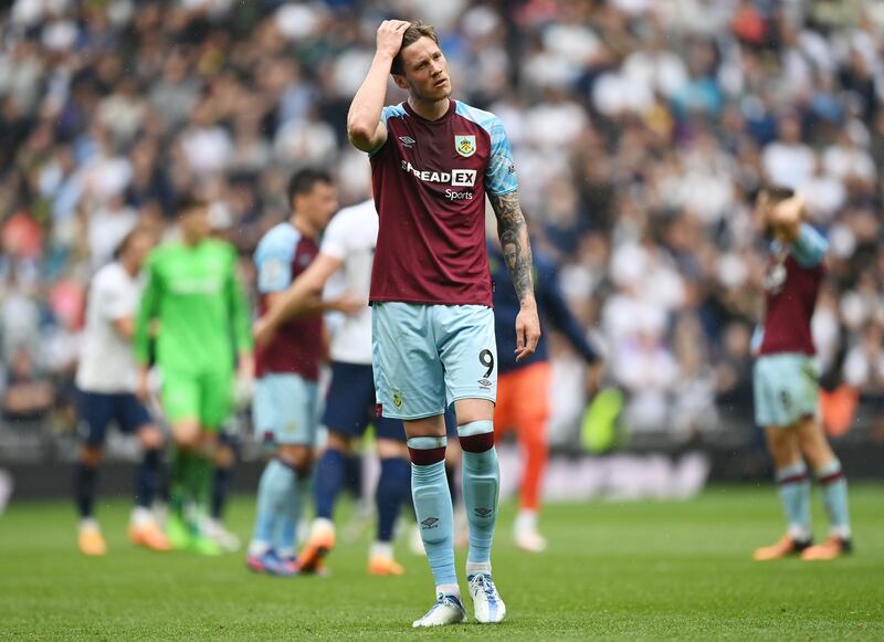 SUBS: Aaron Lennon – (On for Lowton 79’) N/A. Former Spurs winger given warm reception by home fans.
Wout Weghorst – (On for Barnes 79’) N/A. Getty
