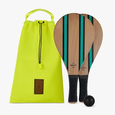 Beach bat and ball set, Dh3,100, Berluti