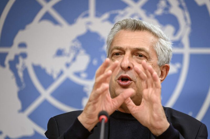 Italian United Nations High Commissioner for Refugees Filippo Grandi. AFP