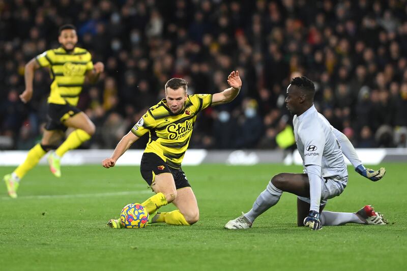 CHELSEA RATINGS: Edouard Mendy, 8 – Called upon to rescue his side on multiple occasions, including a flying save to beat away a dangerous Femenia cross that was destined for the top corner after flicking off a knee. Probably earned his side the win in the end, Getty Images