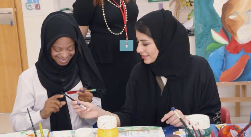 'Osha’s Gift' by Hind Abdullah tells of a friendship between Emirati artist Ashwaq Abdullah and a young girl by the name of Osha.