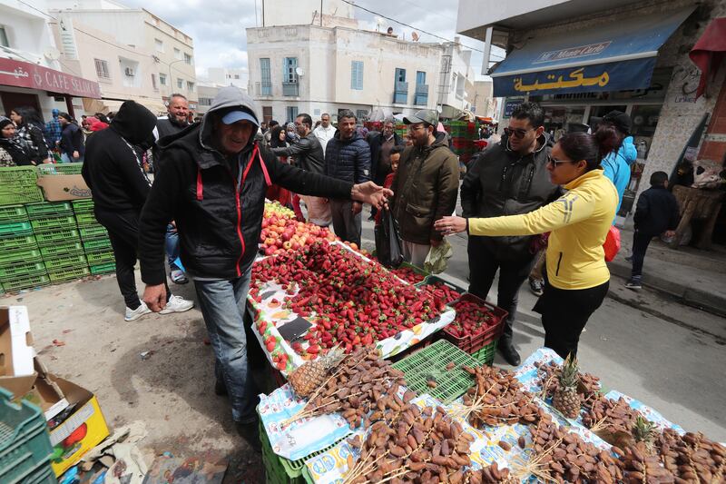 Tunisia is seeking $4 billion in funding from the International Monetary Fund to shore up its finances. EPA