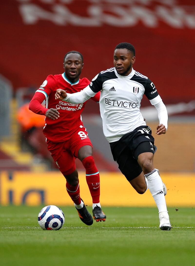 Ademola Lookman - 7. The former Everton player was a constant source of danger down the flank. His end product could have been better but RB Leipzig, the club that loaned him to Fulham, will probably wish they had him back when they play Jurgen Klopp’s side in the Champions League on Wednesday. Taken off with seven minutes to go for Robinson. Getty