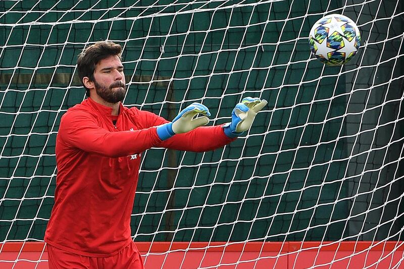 Alisson Becker. AFP