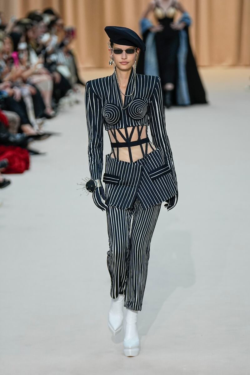 The Jean Paul Gaultier haute couture autumn/winter 2022-2023 show as part of Paris Fashion Week.