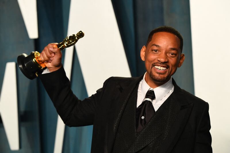 Hollywood actor Will Smith comes in fifth with more than 72 million followers. AFP